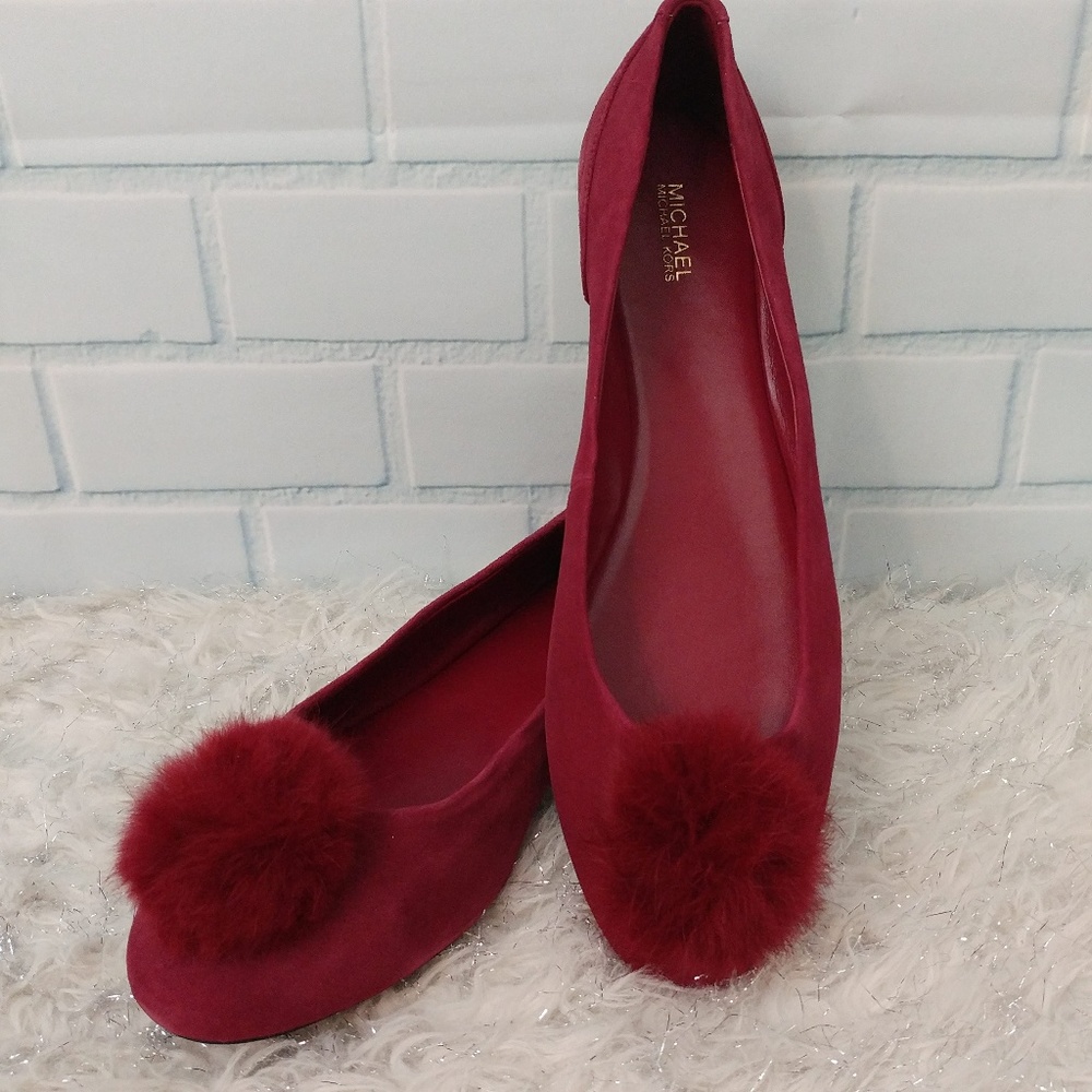 SOLD~Michael Kors Pom Pom Flats - Size 11 - Picture 6 of 8